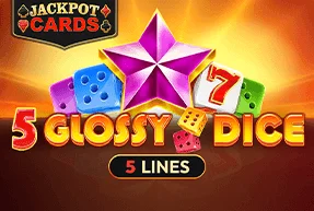 5 Glossy Dice