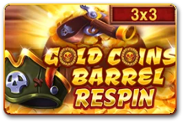 Gold Coins Barrel (Reel Respin)