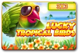 Lucky Tropical Birds (3x3)